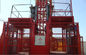 Hot Dipped Zinc or Painted Building Site Hoist SC200/200 with Maximum Lifting Height 150m
