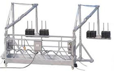 Steel / Aluminum Suspended Access Platforms Cradle Scaffolding ZLP800 LTD8.0 1.8KW 800KG